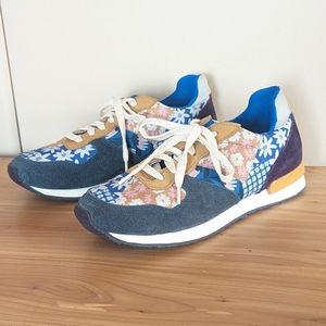 Inkkas HENDRIX jogger sneaker floral patchwork comfy!